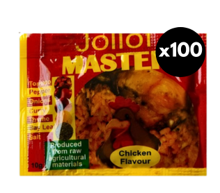 Jollof Master – Complete Jollof Rice Sauce Powder| 100 Sachets