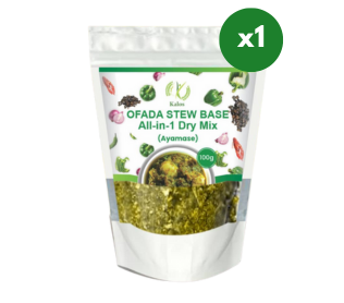 Ofada Stew Base – All-in-1 Dry Mix (Green Ayamase) | 100g
