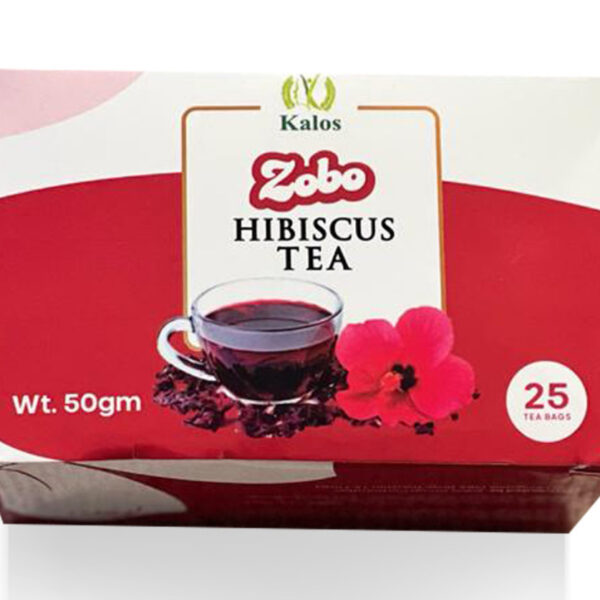 Zobo Hibiscus Tea with Ginger & Clove - 25 Tea Bags