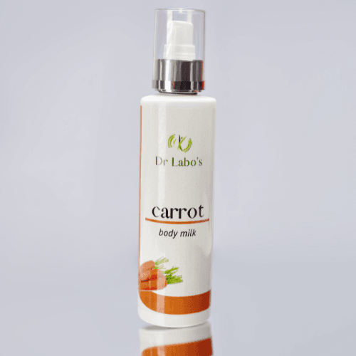 Carrot Body Milk – Brightening & Even-Tone Body Lotion | Dr. Labo’s
