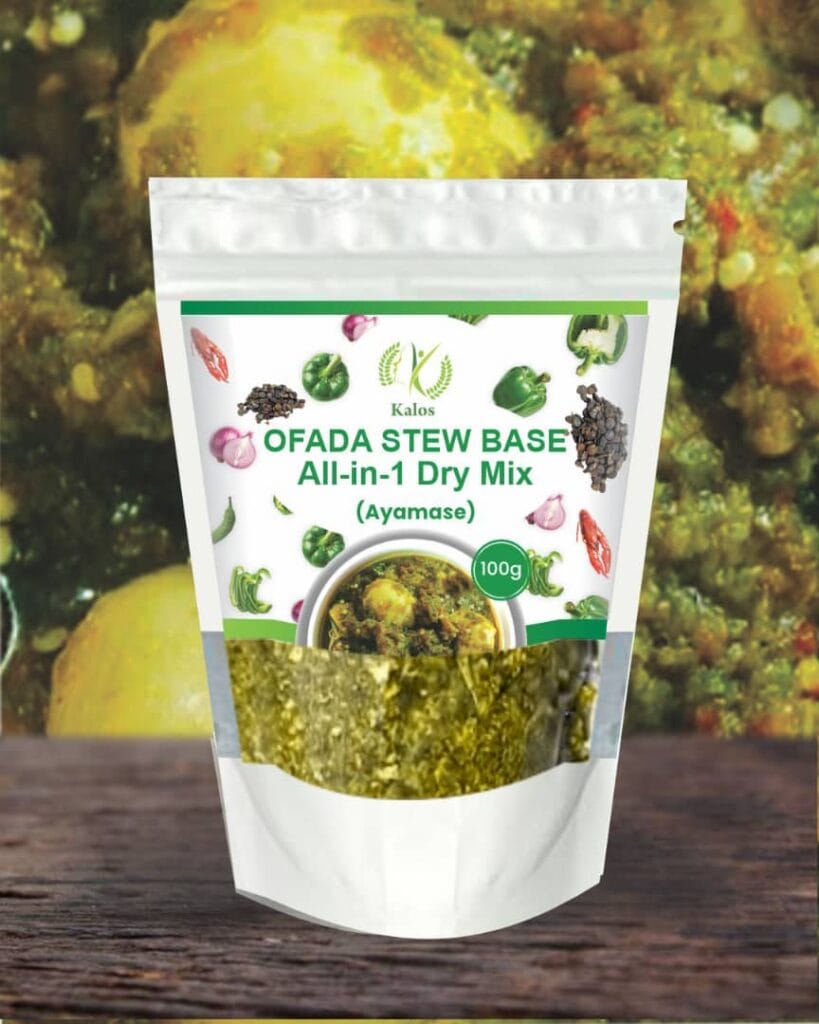 Ofada Stew Base (Ayamase) – All-in-1 Dry Mix | Kalos Foods | 100g