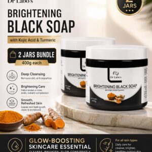 2 containers of Brightening Black Soap
