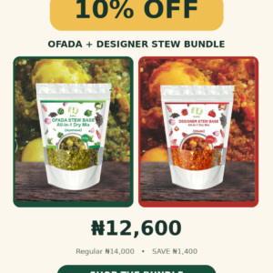 Ofada Stew Base+Designer Stew Base Bundle